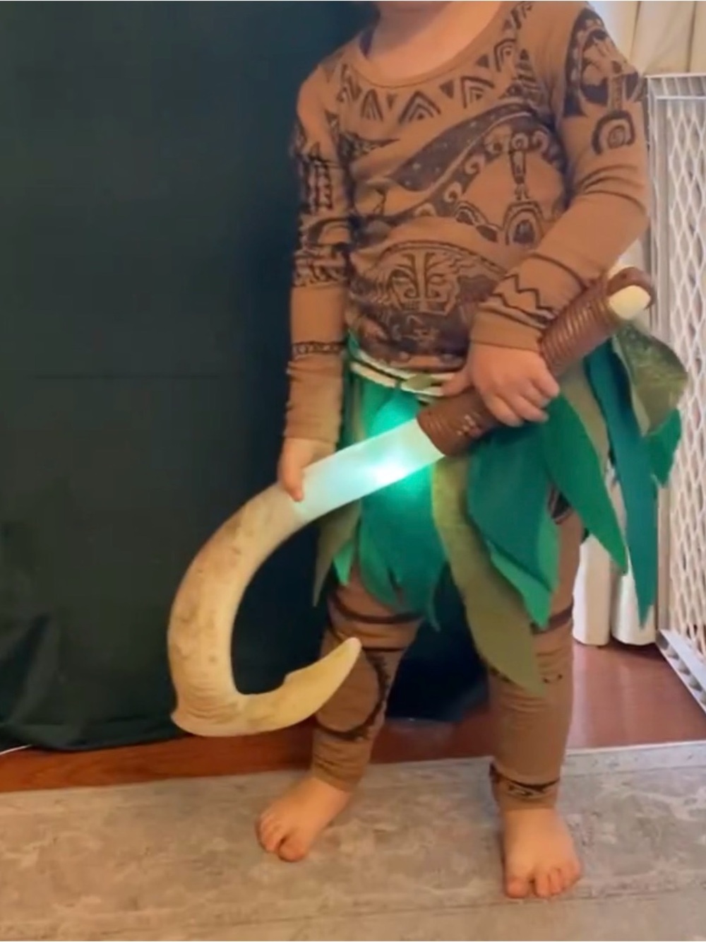 Kids 3t Custom Maui Halloween Costume